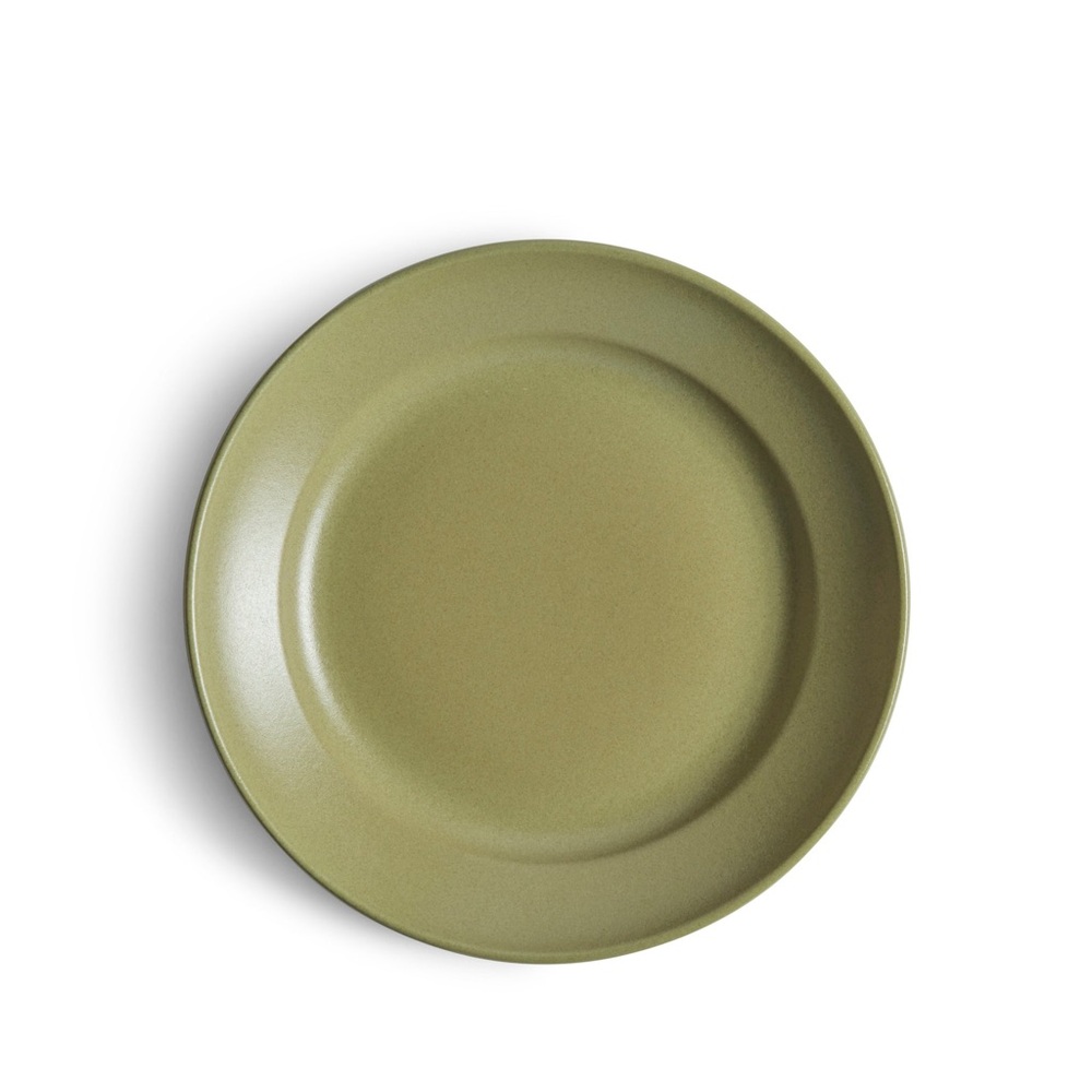 $75 New Heath Ceramics Chez Panisse Line Sorrel Green Main Plate 11" diameter 03
